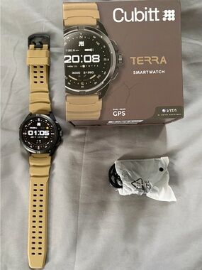 NEW Terra Rugged Smartwatch Desert Sand